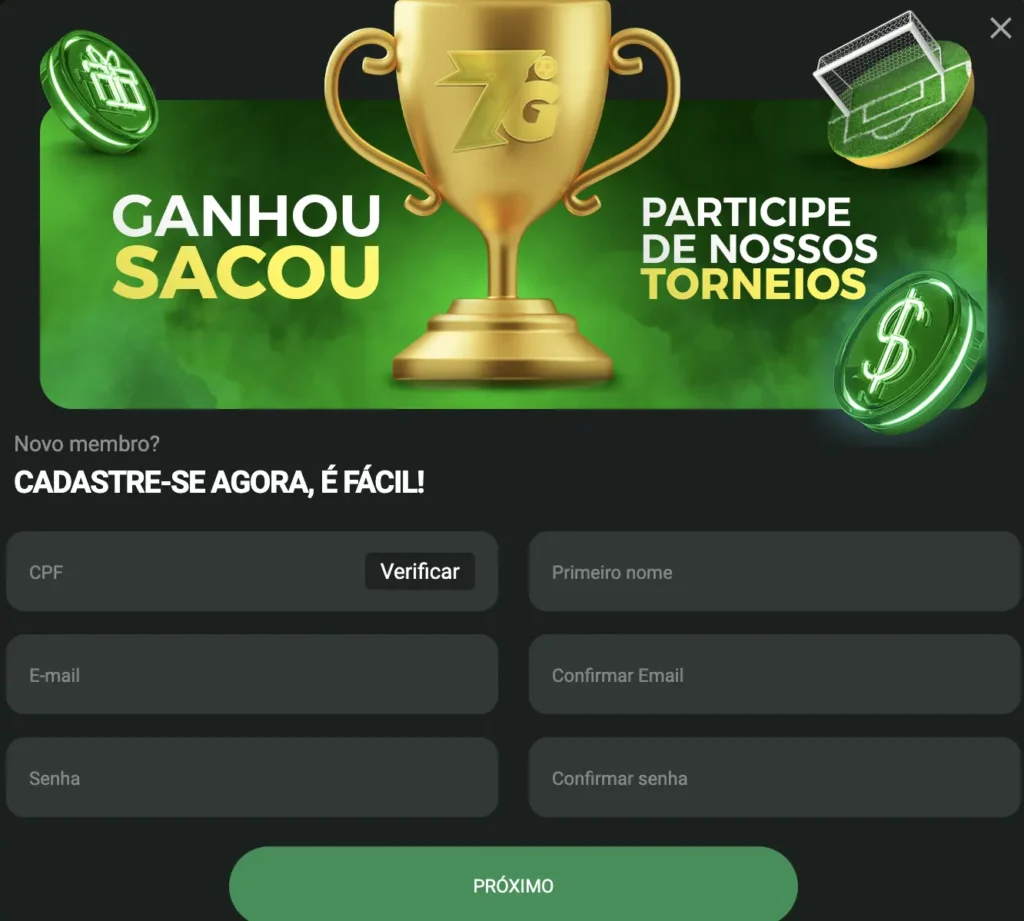 cadastre-se baypg
